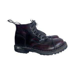 Steel UK vintage leather boots size 47 / 12.5